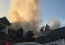 Bgld: Ausgedehnter Dachstuhlbrand in Mörbisch/See