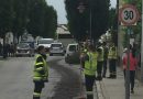 Bgld: Feuerwehr in Mörbisch bindet sich durch das Ortsgebiet ziehende Ölspur