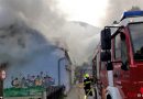 Stmk: Großeinsatz beim Brand in einer Wäscherei in Mürzsteg