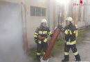 Stmk: Branddienst-Abschnittsübung bei SILGAN Metal Packaging in Mitterdorf im Mürztal
