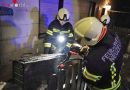 Oö: Nächtlicher Brand eines Mistkübels → Nachbar löscht mit dem Feuerlöscher