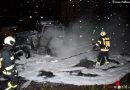 Oö: Brennender Traktor in Oberneukirchen (+Video)