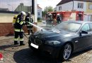 Bgld: Feuerwehreinsatz bei Autobrand in Piringsdorf