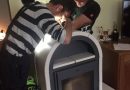 Nö: Feuerwehr holt Katze aus Kaminofen