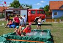Nö: Feuerwehr Retz setzt bei Ferienspiel auf kühles Nass