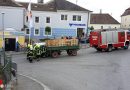 Nö: Traktor verliert Anhänger in Retz