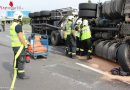Nö: FF Schwechat: Lkw-Unfall S1, Bergung einer leblosen Person und Motorradunfall