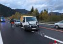Stmk: Verkehrsunfall mit mehreren Fahrzeugen auf der A9, eine Person verletzt