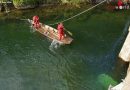 Oö: „In meiner Badewanne bin ich Kapitän“ → Bergung einer Badewanne aus dem Steyr-Fluss