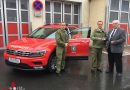 Oö: Neues Kommandofahrzeug auf VW Tiguan bei der Feuerwehr Steyr in den Dienst gestellt