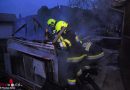 Stmk: Feuer in Gewächshaus in St. Margarethen bei Knittelfeld
