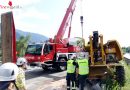 Tirol: Lkw verliert auf der A 12 bei Schwaz eine Arbeitsbühne