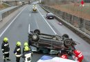 Nö: Frau bei Pkw-Überschlag auf Stockerauer Schnellstraße aus Auto geschleudert und getötet