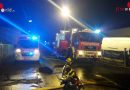 Stmk: Werkstättenbrand mit vermissten Personen in Wagna beübt