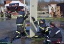 Nö: Atemschutzträger der FF Wilhelmsburg absolvieren Heißausbildung Stufe 5