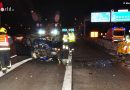 Nö: Abendlicher Frontalcrash auf der A2 bei Wiener Neudorf