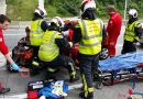 Nö: Zwei eingeschlossene Personen nach Verkehrsunfall auf der Südautobahn