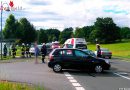 Stmk: Verkehrsunfall mit zwei Fahrzeugen auf der L201