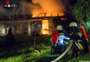 Nö: Nachbarhund meldet Vollbrand einer Garage in Altweidling (+Video)