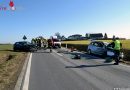 Oö: Zwei verletzte Personen bei Unfall auf der Landesstraße 532