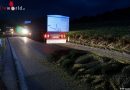 OÖ: Lkw verlor Futtermittelpellets auf der B38