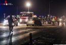 Oö: Sechs Verletzte bei Verkehrsunfall auf der Wallerner Straße in Fraham