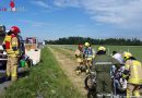 Nö: Fahrzeuglenker löscht Pkw-Brand mit Handfeuerlöscher