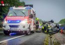 Stmk: Verletzte Person nach Fahrzeugüberschlag auf der A2