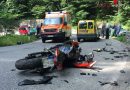 Bayern: Motorradfahrer von Pkw überrollt