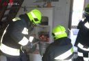 Nö: Geschmolzene Kerze löste Kleinbrand aus