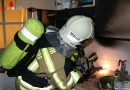 Nö: Wohnungsbesitzer löscht Küchenbrand