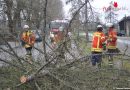 Deutschland: Sturmtief „Susanne“ beschäftigt die Feuerwehr