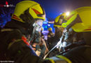 Wien: Schwerverletzter von Berufsfeuerwehr Wien aus Brandwohnung gerettet