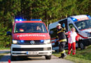 Oö: Großübung „Traktorunfall mit vielen Personen“ → Feuerwehr, Sanis und Ärzte im Einsatz