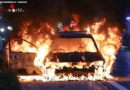Nö: Auto auf der Westautobahn bei Haag in Vollbrand