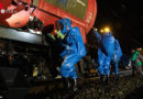 Oö: Bezirksweite Übung „Zugskollision mit Gefahrgutbeteiligung“ in Ebensee