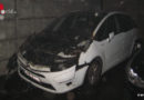 Ktn: Motorbrand eines Pkw in Klagenfurter Tiefgarage