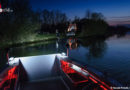Bayern: Gekentertes Segelboot im Bereich Staustufe in Ingolstadt