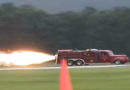 Schneller als die Feuerwehr → Löschfahrzeug mit Düsenantrieb