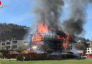 Schweiz: Rieghaus in Kehrsatz in Vollbrand