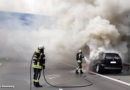 D: Pkw-Brand am Autobahnkreuz Nord Gevelsberg