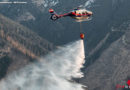 Stmk: Waldbrand in der Hinterlainsach fordert den Einsatz von 11 Feuerwehren und zwei Hubschrauber