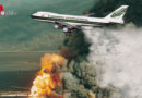 Der Löschbomber auf einer Boeing 747