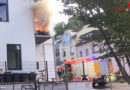 D: Balkon in Bonn-Poppelsdorf in Vollbrand