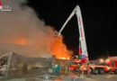 D: Großbrand bei Recyclingfirma im Dortmunder Hafen