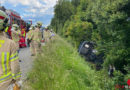 Tirol: Pkw von A 12 abgekommen und im Gebüsch gelandet