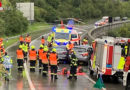 Schweiz: 9 Verletzte bei Frontal- und Auffahrunfall auf der A 13 bei Domat