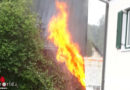 Oö: Brenzliger Nebengebäude-Brand im Bad Goiserer Ortszentrum