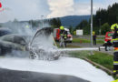 Stmk: Autobrand auf der Südautobahn bei Ligist