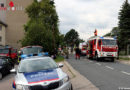 Nö: Verkehrsunfall mit eingeklemmter Person auf der L48